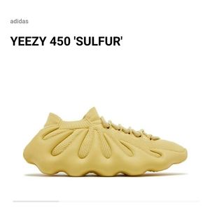 Authentic Mens Yeezy 450 Sulfur